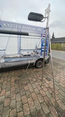 Radar Mast 220cm Rustfri