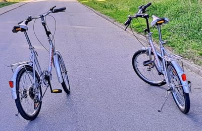 2 Velholdte Mini Foldecykler